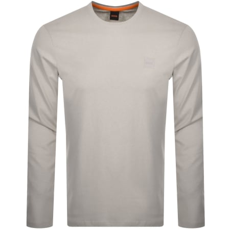 BOSS Te Voyage T Shirt Light Beige | Mainline Menswear